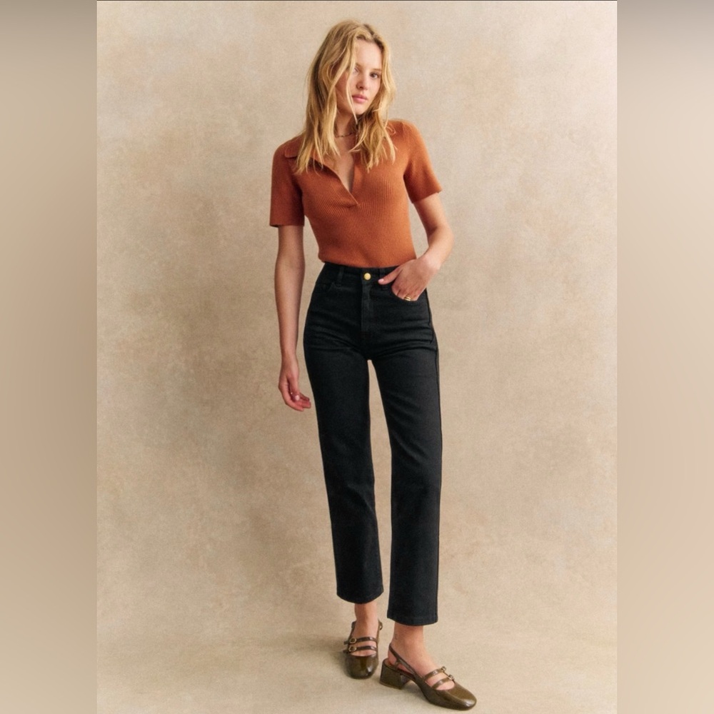 Sézane L’Iconique Droit Trousers NWOT